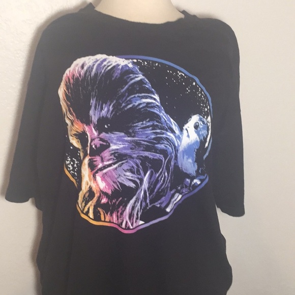 Star Wars Chewbacca Graphic T-Shirt X-Large - Picture 2 of 6